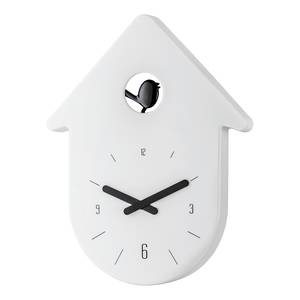 Horloge murale Toc Toc Matière plastique - Blanc