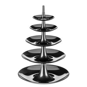 Présentoir à gâteaux Babell Big Matière plastique - Noir - Diamètre : 38 cm