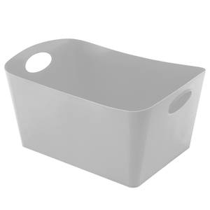 Panier de rangement 15 L BOXXX L Matière plastique - Gris clair