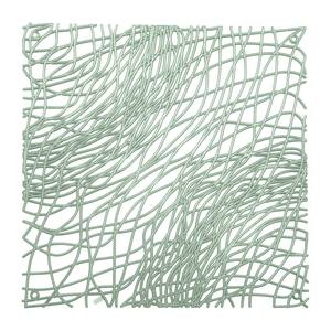 Séparateurs de pièce Silk (lot de 4) Matière plastique - Menthe