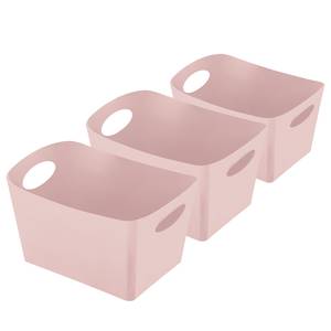 Paniers Boxxx S (3 éléments) Matière plastique - Rose foncé