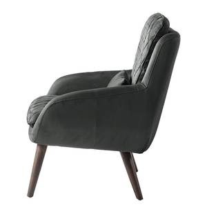 Fauteuil Belrose III Microvezel - donkergrijs