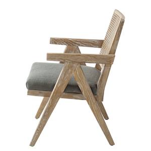 Sessel Ruber Webstoff - Grau