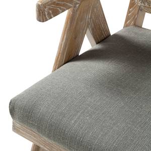 Fauteuil Ruber Tissu - Gris