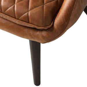 Fauteuil Belrose II echt leer - cognackleurig