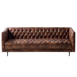 Sofa Reynella I (3-sitzer) Echtleder - Braun