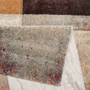 Laagpolig vloerkleed Mirage geweven stof - Crèmekleurig/oranje - 200 x 290 cm