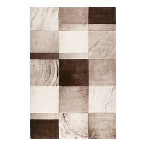 Tapis Mirage Tissu - Crème / Marron clair - 80 x 150 cm