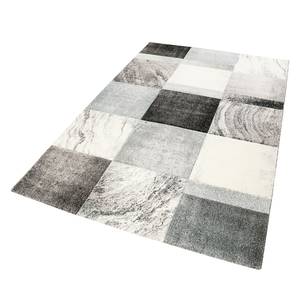 Kurzflorteppich Mirage Webstoff - Creme / Grau - 120 x 170 cm