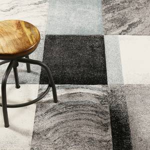 Tapis Mirage Tissu - Crème / Gris - 160 x 225 cm