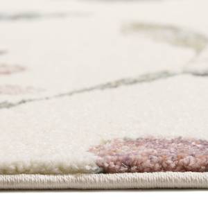 Laagpolig vloerkleed Summer Breeze geweven stof - Crèmekleurig/Grijs - 80 x 150 cm