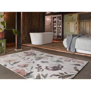 Tapis Summer Breeze Tissu - Crème / Gris - 120 x 170 cm