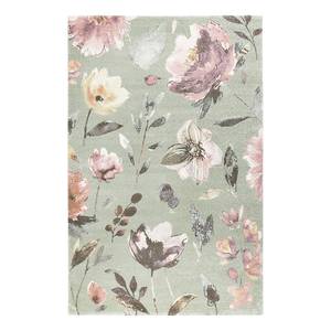 Tapis Summer Breeze Tissu - Menthe / Blanc - 160 x 225 cm