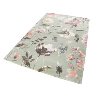 Tapis Summer Breeze Tissu - Menthe / Blanc - 120 x 170 cm