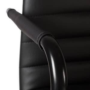 Chaise pivotante Waledas III Imitation cuir / Métal - Noir