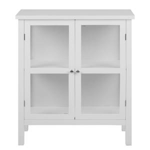 Vitrine Nasir I Blanc - Hauteur : 100 cm