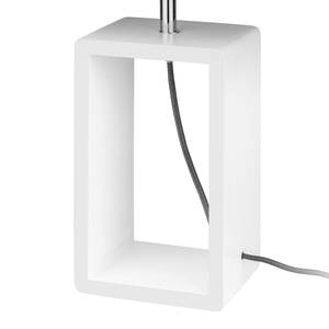 Lampe Cadre III Tissu mélangé / Hêtre massif - 1 ampoule