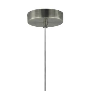 Suspension Asseto Tissu mélangé / Acier - 1 ampoule - Gris