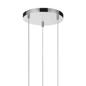 Hanglamp Fresh II melkglas/chroom - 3 lichtbronnen