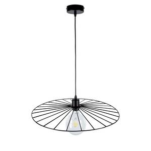 Suspension Antonella Noir - Métal - Bois massif - Hauteur : 110 cm