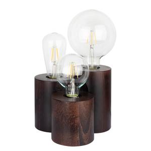 Lampe Vincent I Hêtre massif - 1 ampoule - Marron / Hêtre