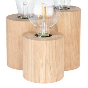 Lampe Vincent I Chêne massif - 1 ampoule - Hêtre naturel huilé