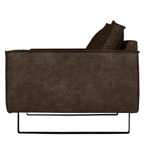 Ensemble de canapés Liel - 3-2-1 Microfibre Priya: Marron foncé