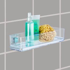 Porte-savon de douche Vacuum-Loc Quadro Acier inoxydable / ABS - Chrome