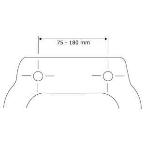 Wc-bril Habos thermoplast - wit