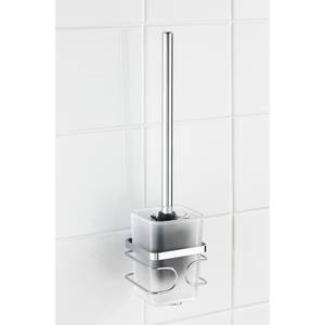 WC-Garnitur Premium Edelstahl rostfrei - Silber