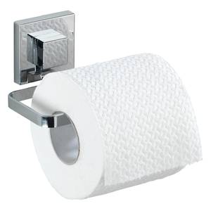 Toilettenpapierhalter Quadro Edelstahl rostfrei / ABS - Chrom