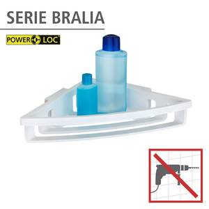 Douchebakje Power-Loc Bralia acrylonitril-butadieen-styreen (ABS) - Wit - 35 x 20 cm