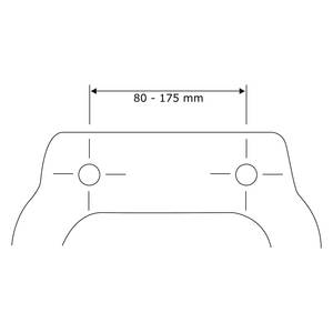 WC-Sitz Curly Thermoplast - Mehrfarbig