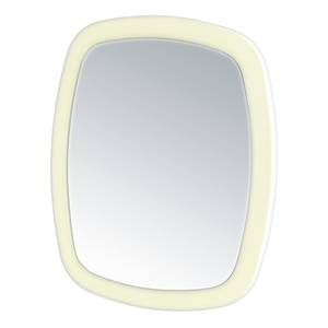 Miroir grossissant Nurri ABS / Verre - Blanc