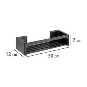 Wandablage Power-Loc Bralia Acrylnitril-Butadien-Styrol (ABS) - Schwarz - 30 x 12 cm