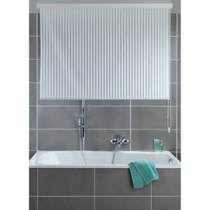 Douche-rolgordijn Wenko aluminium/polyethyleen-vinylacetaat - wit