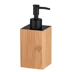Distributeur de savon Padua Bambou / Matière plastique / Métal - Marron / Noir