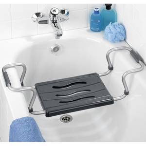 Siège de bain Secura Aluminium / Polypropylène - Argenté