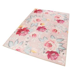 Kurzflorteppich Isla Webstoff - Rosa / Pink - 160 x 230 cm