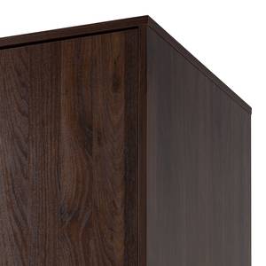 Armoire Gjora Marron - En partie en bois massif - 146 x 200 x 58 cm