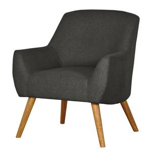 Fauteuil Coolbie II Tissu - Gris foncé