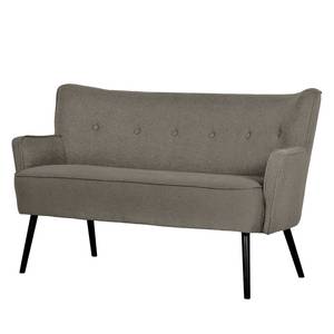 Banquette Kissing Tissu - Gris foncé - Largeur : 130 cm