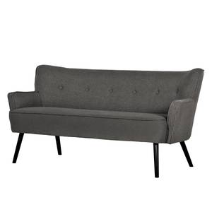 Banquette Kissing Tissu - Noir - Largeur : 150 cm