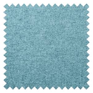 Gestoffeerde bank Kissing geweven stof - Babyblauw - Breedte: 150 cm