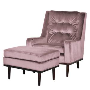 Fauteuil Pirapora Velours - Mauve