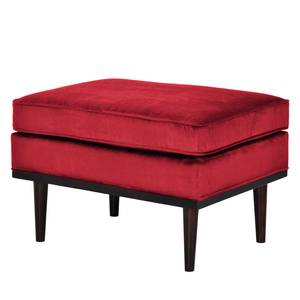 Hocker Pirapora Samt - Rot