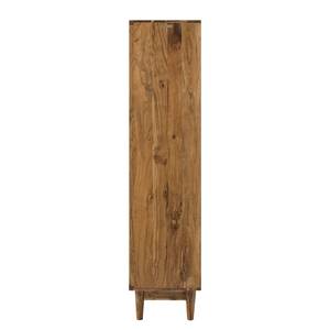 Highboard Buuda massief acaciahout - ecrukleurig/acaciahout