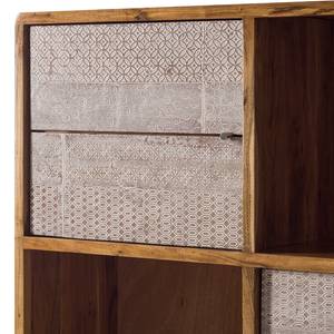 Credenza Buuda Acacia massello - Ecru / Acacia