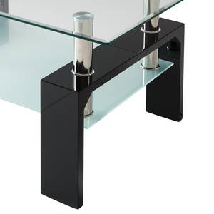 Couchtisch Glassy Glas - Hochglanz Schwarz