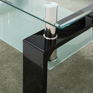 Tavolino da salotto Glassy Vetro - Lucido Nero